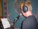 Simon doing the vocals